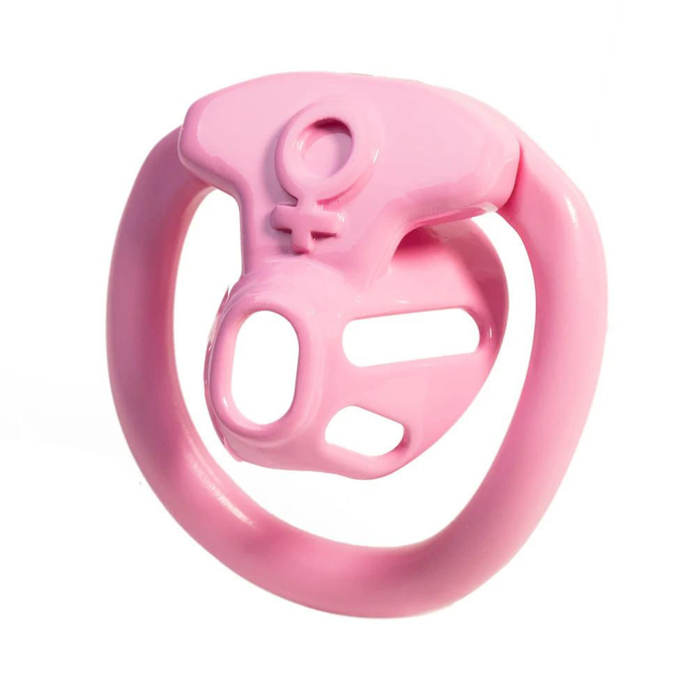 Pink Chastity Cage